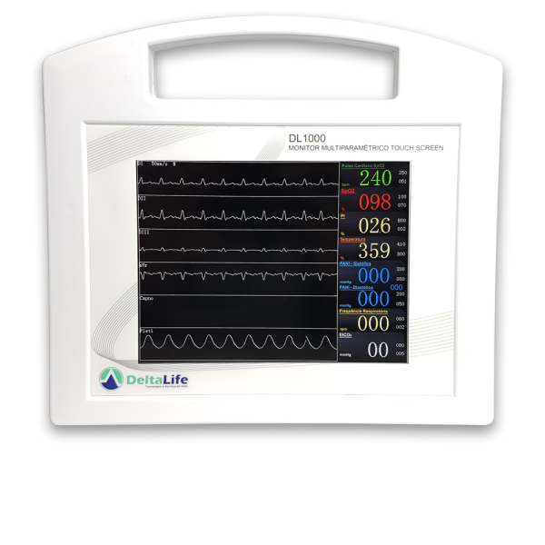 DL1000 – Monitor Multiparamétrico c/ Capnografia